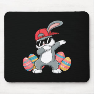 Frohe Ostern Bruh Bunny Dab Rabbit Tanz Jungen Kin Mousepad