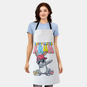 Frohe Ostern Bruh Bunny Dab Rabbit Tanz Jungen Kin Schürze (Getragen)