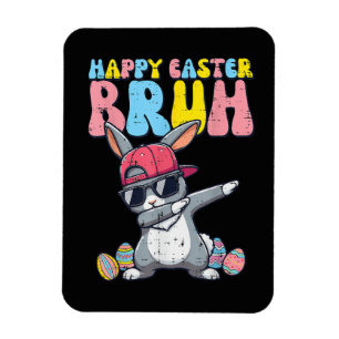 Frohe Ostern Bruh Hase Dab Hase Tanz Magnet