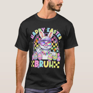 Frohe Ostern Bruh Lustig Sechs Sieben Meme Hase Ju T-Shirt