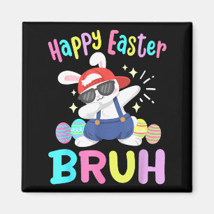 Frohe Ostern Bruh Lustiger Dabbing-Hase Dab-Tanz R Magnet