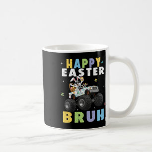 Frohe Ostern Bruh Lustiger Monster Truck Hase Eier Kaffeetasse