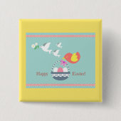 Frohe Ostern! Button (Vorderseite)