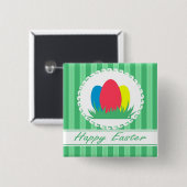 Frohe Ostern Button (Vorne & Hinten)
