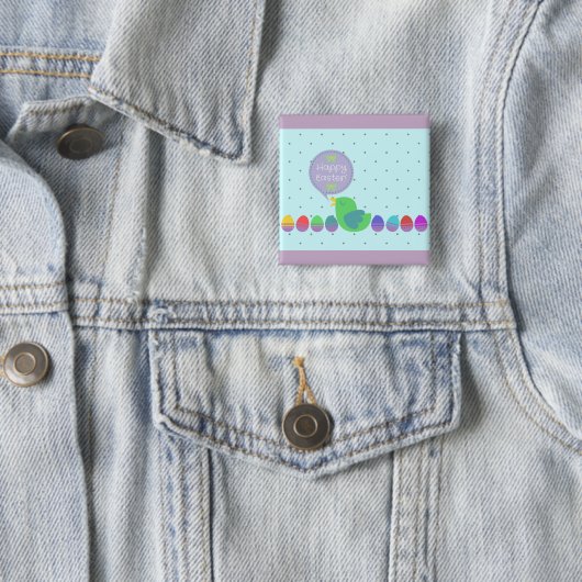 Frohe Ostern! Button (Beispiel)