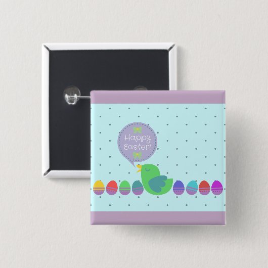 Frohe Ostern! Button (Vorne & Hinten)
