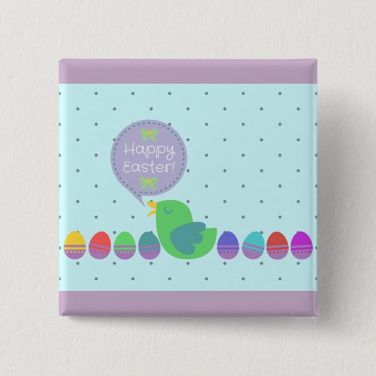 Frohe Ostern! Button (Vorderseite)