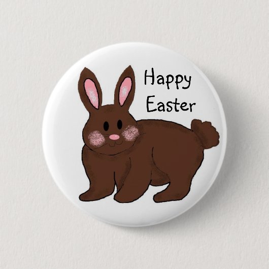 Frohe Ostern Button (Vorderseite)