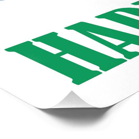 Frohe Ostern! Christentum Poster (Ecke)