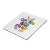 Frohe Ostern Cousin Crew Bunny Familie Passende Ea Fliese (Seite)