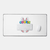Frohe Ostern Cousin Crew Bunny Familie Passende Ea Schreibtischunterlage (Tastatur & Maus)