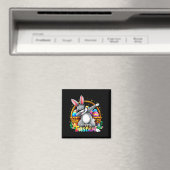 Frohe Ostern Dabbing Bunny Lustiger Ostereierkorb Magnet (In Situ (Geschirrspüler))