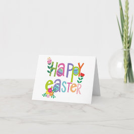 Frohe Ostern Dankeskarte