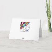 Frohe Ostern Deutsches glückliches Osterfest Feiertagskarte (Rückseite)