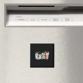 Frohe Ostern Die Saison Bunny Kaffee Latte Eis Magnet (In Situ (Geschirrspüler))