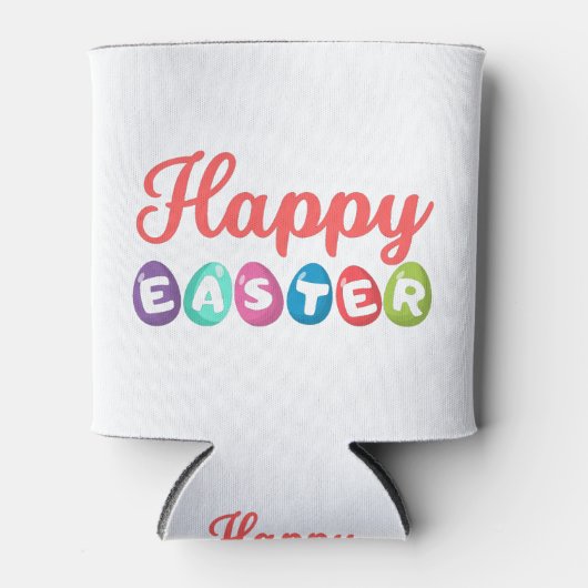 Frohe Ostern Dosenkühler (Vorderseite)