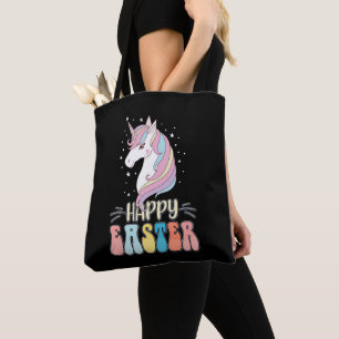 Frohe Ostern Einhorn Hase Kaninchen Eier Tasche