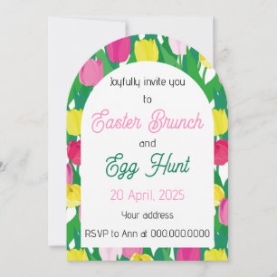 Frohe Ostern. Einladung