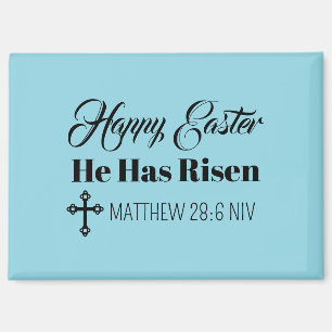 Frohe Ostern Er Ist Auferstanden Bibelvers Lichtbl Magnet