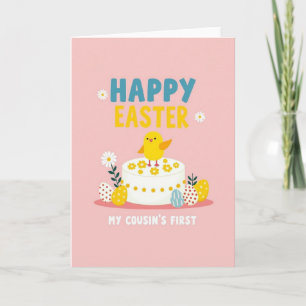 Frohe Ostern Erste Cousine Karte