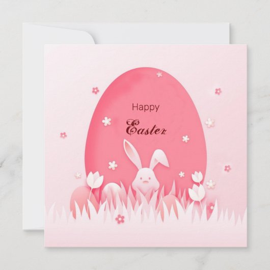 Frohe Ostern Feiertagskarte (Vorderseite)