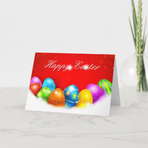 Frohe Ostern Feiertagskarte