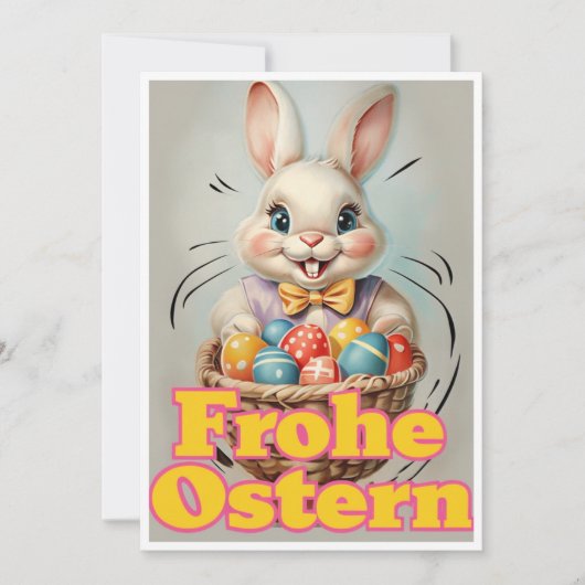 Frohe Ostern Feiertagskarte (Vorderseite)