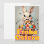 Frohe Ostern Feiertagskarte (Vorne/Hinten)