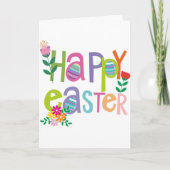 Frohe Ostern Feiertagskarte (Vorderseite)