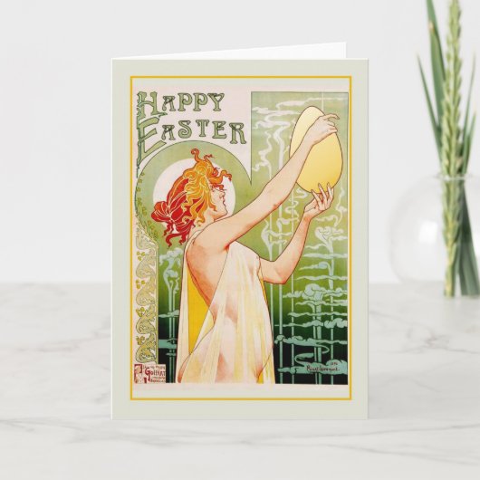 Frohe Ostern Feiertagskarte (Vorderseite)