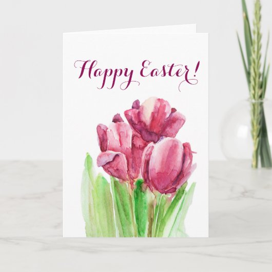 Frohe Ostern! Feiertagskarte (Vorderseite)