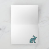 Frohe Ostern! Feiertagskarte (Innenseite)