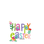 Frohe Ostern Feiertagskarte