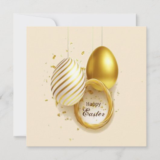 Frohe Ostern Feiertagskarte (Vorderseite)
