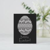 Frohe Ostern! Feiertagspostkarte (Stehend Vorderseite)