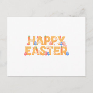 Frohe Ostern Feiertagspostkarte