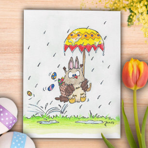 Frohe Ostern Feiertagspostkarte