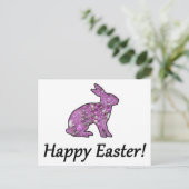 Frohe Ostern! Feiertagspostkarte (Stehend Vorderseite)