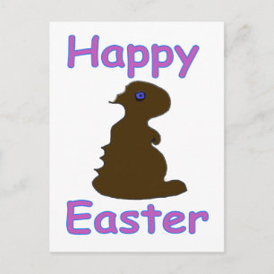 Frohe Ostern Feiertagspostkarte
