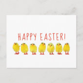 Frohe Ostern Feiertagspostkarte (Vorderseite)