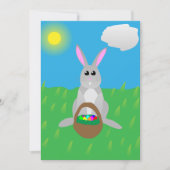 Frohe Ostern! Flach Feiertagskarte (Vorderseite)