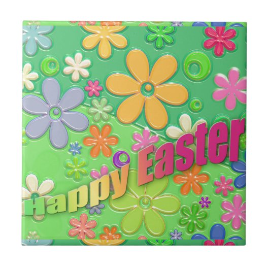 frohe ostern fliese (Vorderseite)