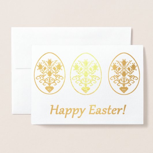 Frohe Ostern! Folienkarte (Vorderseite mit Umschlag)