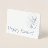 Frohe Ostern! Folienkarte (Vorderseite)