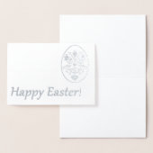 Frohe Ostern! Folienkarte (Anzeige)