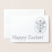 Frohe Ostern! Folienkarte (Vorderseite mit Umschlag)
