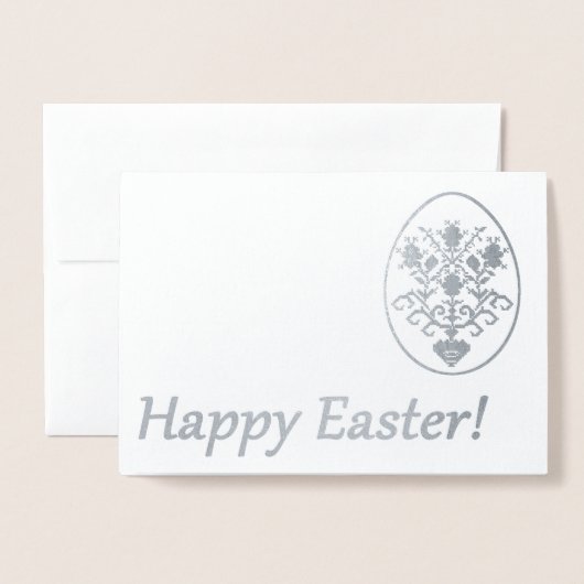 Frohe Ostern! Folienkarte (Vorderseite mit Umschlag)