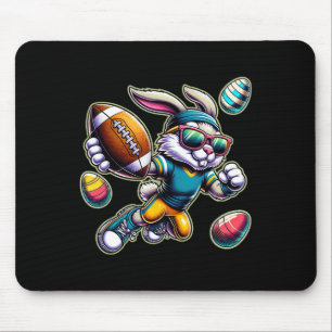 Frohe Ostern Football Boys Osterhase Lustig Ostern Mousepad
