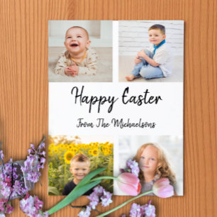 Frohe Ostern Foto Collage Karte