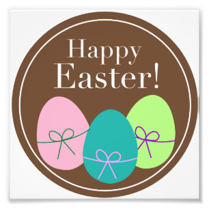 Frohe Ostern   Fotodruck